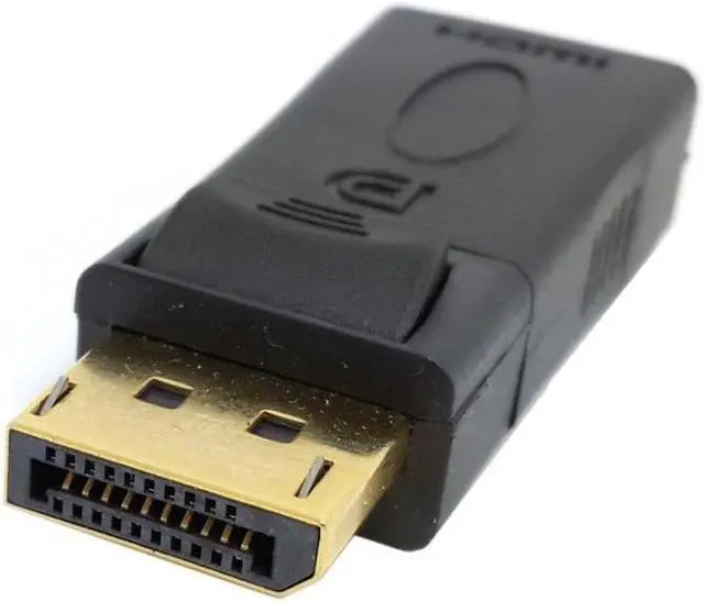 Alt view image 5 of 6 - HDMI to DisplayPort DP Video Audio Converter adapter