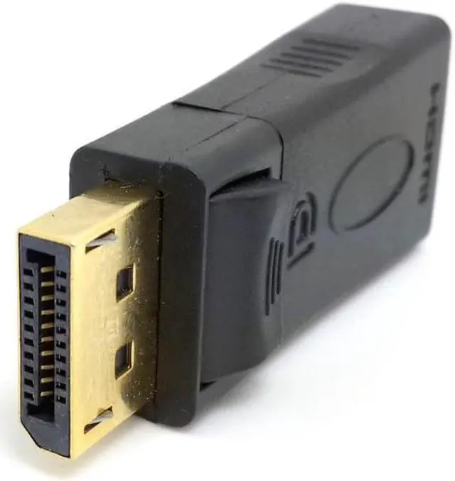 Alt view image 6 of 6 - HDMI to DisplayPort DP Video Audio Converter adapter