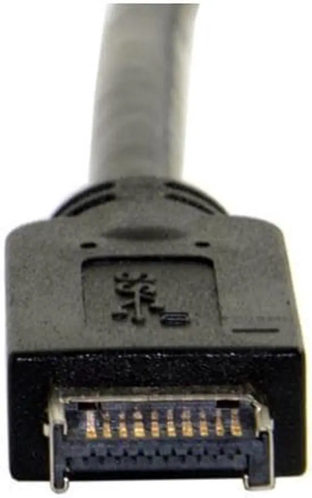Alt view image 2 of 6 - USB 3.1 Front Panel Header to USB-C Type-C Female Extension Cable 40cm with Panel Mount Screw UC-037