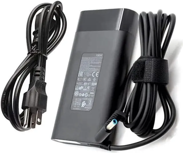 Alt view image 2 of 6 - Fit for HP 150W AC Adapter ZBook 15 Charger, for ZBook 15 G3 G4 G5 G6, ZBook Studio G3 G4 G5 G6 G7 G8, ZBook 15u G3 G4, ZBook Fury G7 G8, ZBook 15V G6, ZBook Create G7, TPN-CA11 Power Supply