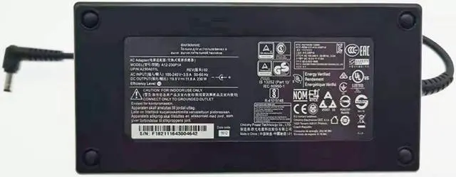 Main image of New 19.5V 11.8A 230W 7.4 x 5.0mm Compatible with Chicony A12-230P1A AC Adapter for MSI GT72S G752VY GE63VR ADP-230EB T A230A006L A230A011L