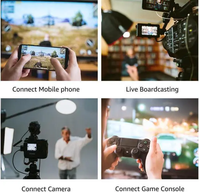 Alt view image 4 of 7 - Video Audio Capture Card HDMI to USB 2.0 1080p Record with Loop Out for Gaming Streaming Teaching Video Conference and Live Broadcasting