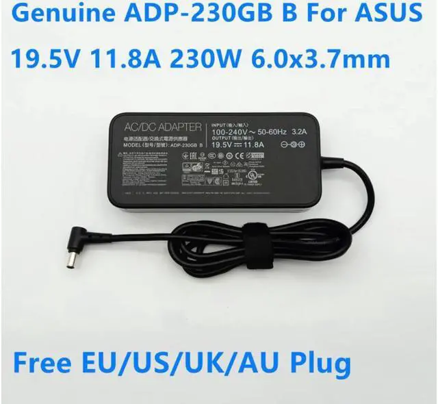 Main image of ADP-230GB B 19.5V 11.8A 230W 6.0x3.7mm AC Adapter For ASUS GL504 GL503 GL702 GL703 G704 GX701GW 501V Laptop Power Supply