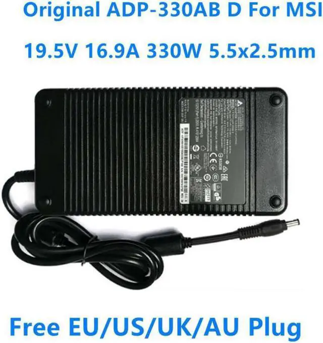 Main image of 330W 19.5V 16.9A 5.5X2.5mm DELTA ADP-330AB D Laptop AC Power Adapter Charger For MSI X8ti Laptop Power Supply Charger