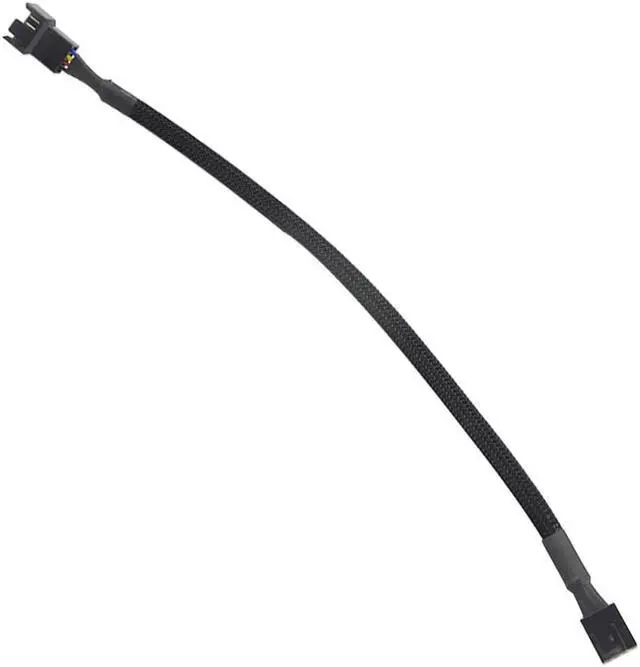 Alt view image 5 of 5 - 10 PCS 10" 4 Pin PWM Fan Extension Power Cable Computer PC Fan Power Extension Cable for Computer ATX Case