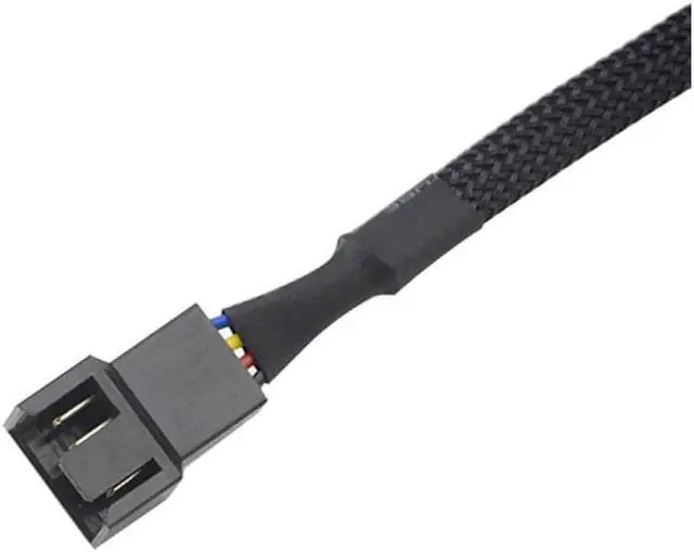 Alt view image 3 of 5 - 10 PCS 10" 4 Pin PWM Fan Extension Power Cable Computer PC Fan Power Extension Cable for Computer ATX Case