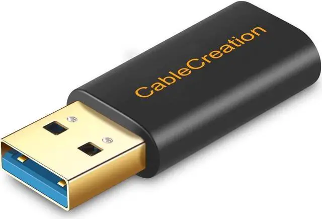 Main image of USB3.1 USB C Female to USB Male Adapter 5Gbps CableCreation USB to USB C Adapter USB C to A Adapter Female USB C Adapter for Laptops Logitech StreamCam and Other USB-A Devices