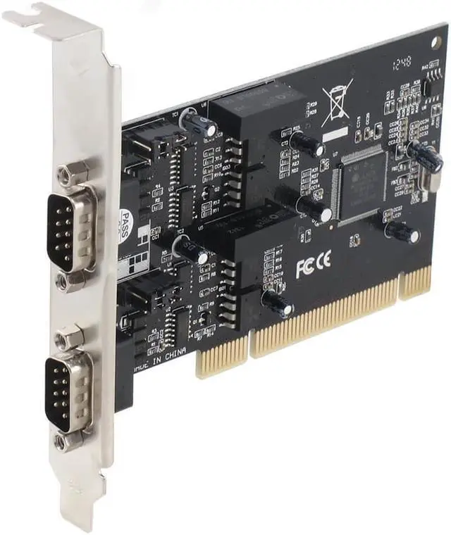 Alt view image 3 of 4 - PCI 2 PORT RS-422/485 Adapter Card