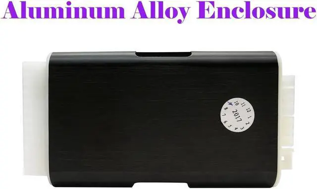 Alt view image 6 of 6 - Computer PC Power Supply Tester, ATX / ITX / IDE / HDD / SATA / BYI Connectors Power Supply Tester, 1.8'' LCD Screen (Aluminum Alloy Enclosure) PC LCD Power Supply Tester 20/24 pin 4 SATA HDD Testers