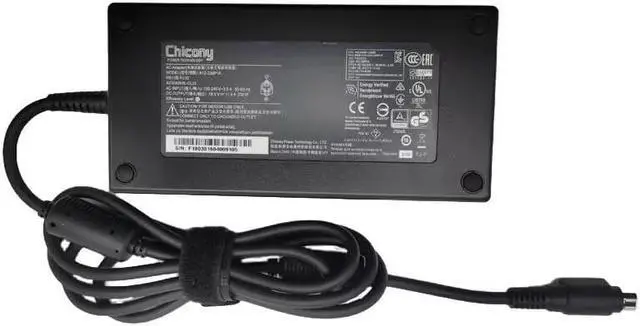 Alt view image 2 of 3 - Original OEM Chicony 230W AC Adpater for Clevo P770DM,A12-230P1A Gaming Laptop