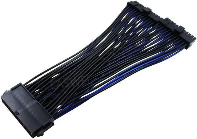 Alt view image 3 of 3 - 24Pin ATX PSU Y Cable 24 pin Splitter Power Cable 20cm