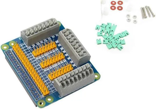 Main image of Raspberry Pi GPIO Board Extension Board Module for Robot Car DIY Test compatibe for Raspberry Pi 4 Model B / 3B+ / 3B