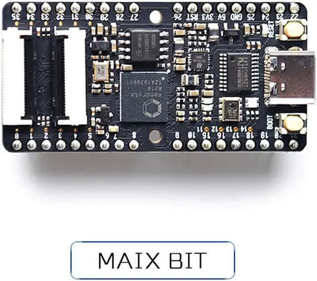Alt view image 2 of 3 - for Sipeed MAIX Bit RISC-V AI+lOT K210 in-line panel AIOT development board 128Mbit Flash Easy to expand