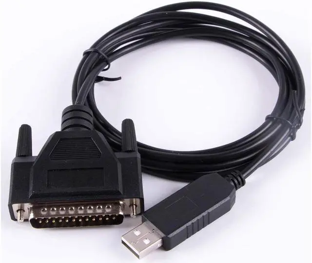 Alt view image 5 of 6 - USB RS232 to DB25 Cable for Fanuc CNC Control Data Transfering Serial Cable Compatible C-232R US-232R