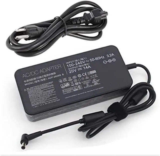 Main image of 280W 20V 14A Ac Charger For Asus Rog G703gx-Ev017fr,G703gs-Ws71,G703gi,Adp-280Bb B Laptop Power Supply Adapter Cord