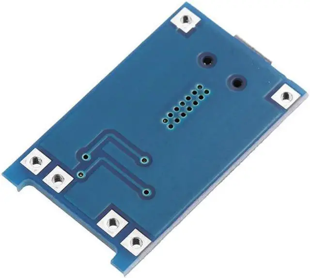 Alt view image 2 of 7 - TP4056 Micro USB 5V 1A Lithium Battery Charging Protection Board TE585 Lipo Charger Module