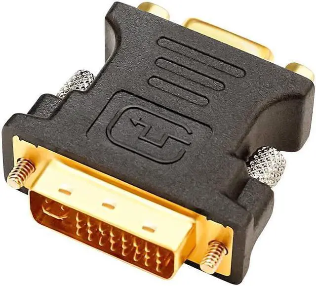 Main image of DVI Male to VGA Female Adapter DVI-I 24+5 Port Converter