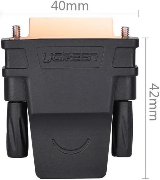 Alt view image 5 of 5 - UGREEN HDMI to DVI Converter adapter, High Speed HDMI Female to DVI 24+1 DVI-D Male Adapter Gold Plated Support 1080P for HDTV, Plasma, DVD and Projector ,Fully compatible with all HDTV formats.