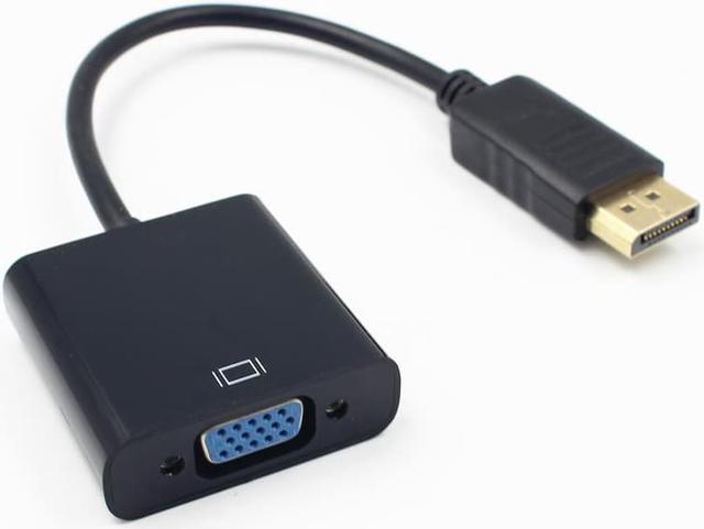 Alt view image 3 of 7 - 2 Pack Display Port to VGA Adapter 1080P Converter, DisplayPort DP to VGA Adapter Male to Female Adapter up to 1080p @ 60Hz and PC graphics resolutions up to 2048 x 1152 @ 60Hz