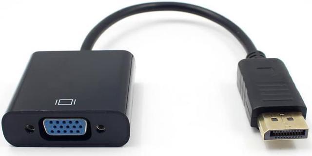 Alt view image 2 of 7 - 2 Pack Display Port to VGA Adapter 1080P Converter, DisplayPort DP to VGA Adapter Male to Female Adapter up to 1080p @ 60Hz and PC graphics resolutions up to 2048 x 1152 @ 60Hz