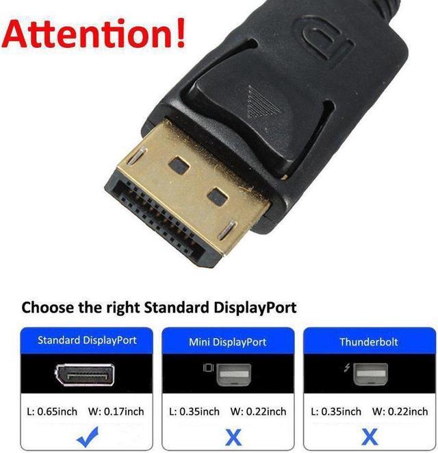Alt view image 5 of 7 - 2 Pack Display Port to VGA Adapter 1080P Converter, DisplayPort DP to VGA Adapter Male to Female Adapter up to 1080p @ 60Hz and PC graphics resolutions up to 2048 x 1152 @ 60Hz