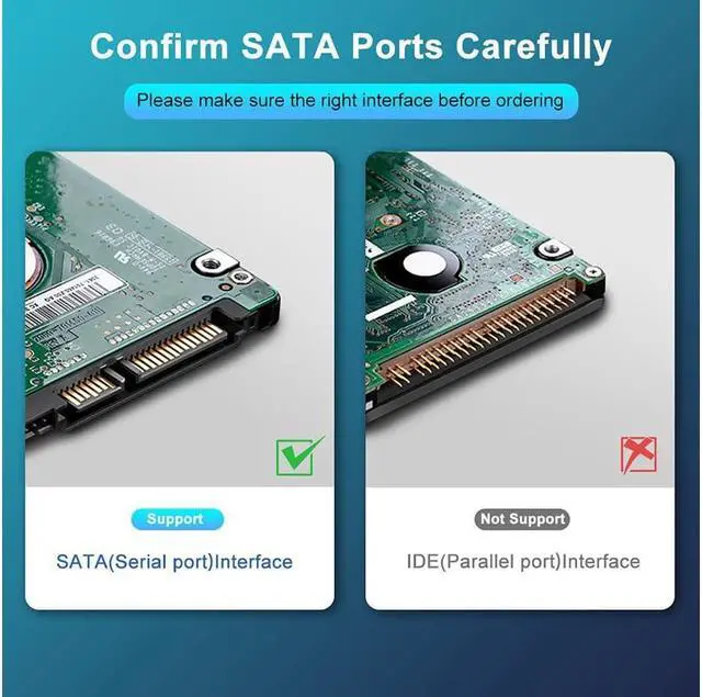 Alt view image 3 of 7 - SATA III Cable, 6Gbps 90 Degree Right Angle HDD SDD Data Cable, SATA 3.0 Nylon Braided Cable with Locking Latch for SATA HDD, SSD, CD Driver, CD Writer(20 Inch, Black,5 Pack)