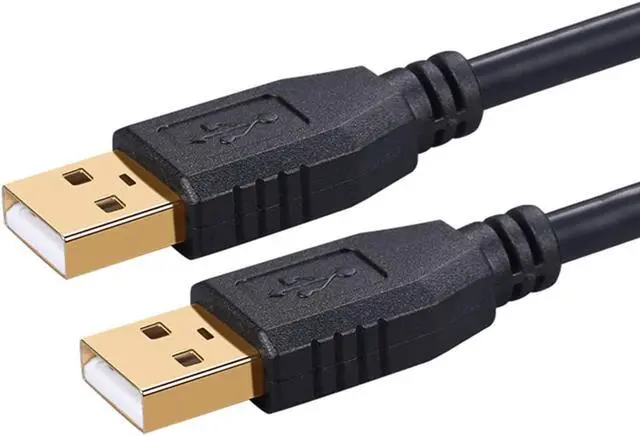 Alt view image 2 of 6 - USB Cable 100Ft, USB A to A, Tanbin USB to USB Cord USB Male to Male USB 2.0 Cable Type A Male to Type A Male for Data Transfer Hard Drive Enclosures, Printers, Modems, Cameras