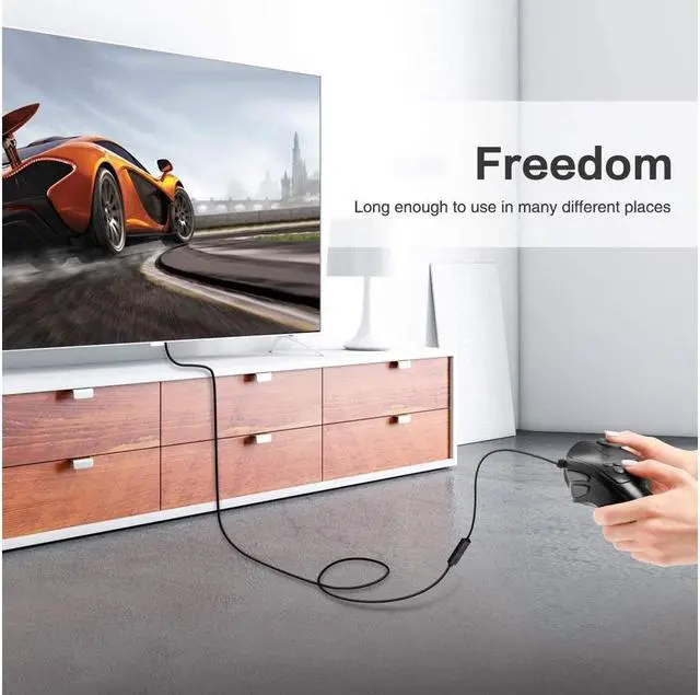 Alt view image 7 of 7 - 3.3ft USB 3.0 Extension Cable , USB 3.0 Extension Cable - A-Male to A-Female for USB Flash Drive, Card Reader, Hard Drive, Keyboard,Mouse,Playstation, Xbox, Printer, Camera