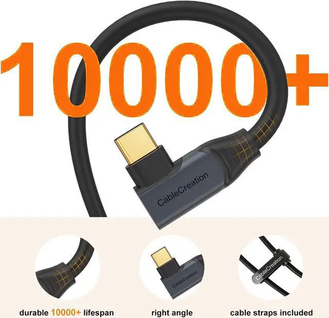 Alt view image 7 of 7 - CableCreation 16FT Link Cable Compatible with Meta Quest Pro/Quest2/Pico4, USB to USB C 3.1 Cable 5Gbps High Speed VR Headsets Accessories Gaming PC Link Cable 5 Meters