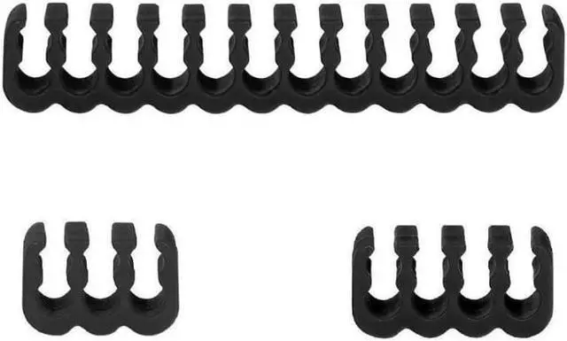 Alt view image 2 of 6 - Sleeve Extension Power Supply Cable Kit ATX/EPS/8-pin PCI-E/6-pin PCI-E with Combs White/Black AC-048-CN1NAN-A1