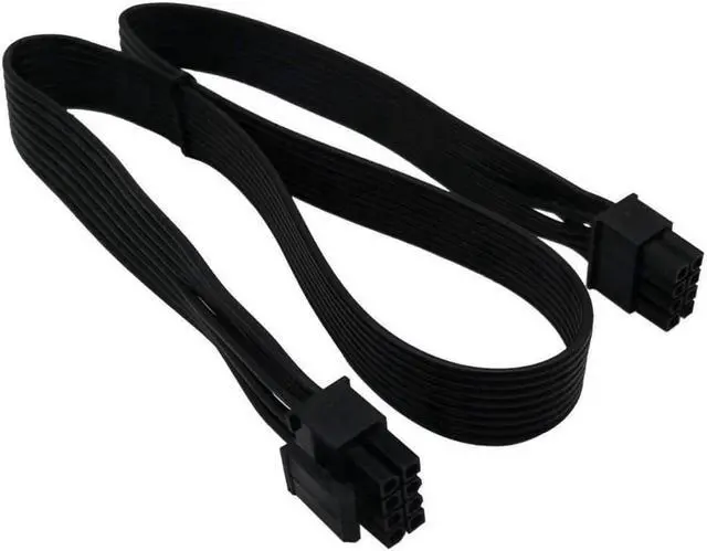 Main image of CPU 8 Pin Male to CPU 8 Pin (4+4 Detachable) Male EPS-12V Motherboard Power Adapter Cable for Corsair Modular Power Supply 25-inch(63cm)