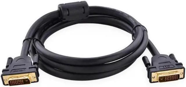 Alt view image 3 of 7 - (3.3ft/1m) DVI Extension cable,DVI-D 24+1 Dual Link Male to Male Digital Video Cable Gold Plated with Ferrite Core Support 2560x1600 and 3D for Gaming, DVD, Laptop, HDTV and Projector, 11672