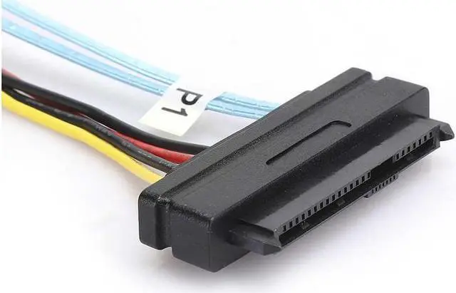 Alt view image 5 of 7 - External Hard Disk Cable Mini SAS SFF-8644 to SFF-8482 Server Computer Accessories 3.3ft/1m