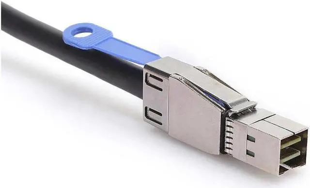 Alt view image 4 of 7 - External Hard Disk Cable Mini SAS SFF-8644 to SFF-8482 Server Computer Accessories 3.3ft/1m