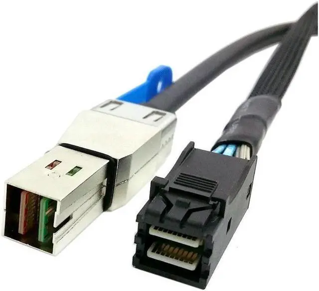 Main image of Mini Sas 36Pin Sff 8643 To Sff 8644 mini-sas Server Hard Drive Transmission Adapter data Raid cable 3.3FT/1m