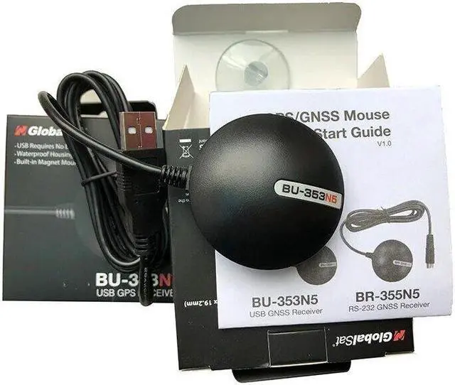 Alt view image 3 of 5 - BU-353N5 USB GPS Receiver for GlobalSat WIN7/8/10/XP Network Optimization Road