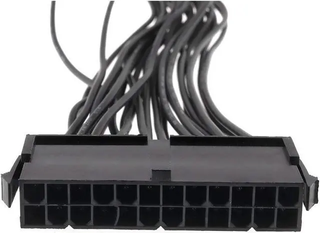 Alt view image 5 of 6 - ATX 24 Pin Extension Cable Lead 24 Pin Male to 24 Pin Female ATX Power Supply PSU Extension Cable Extender for Motherboard 32cm/12.6Inch