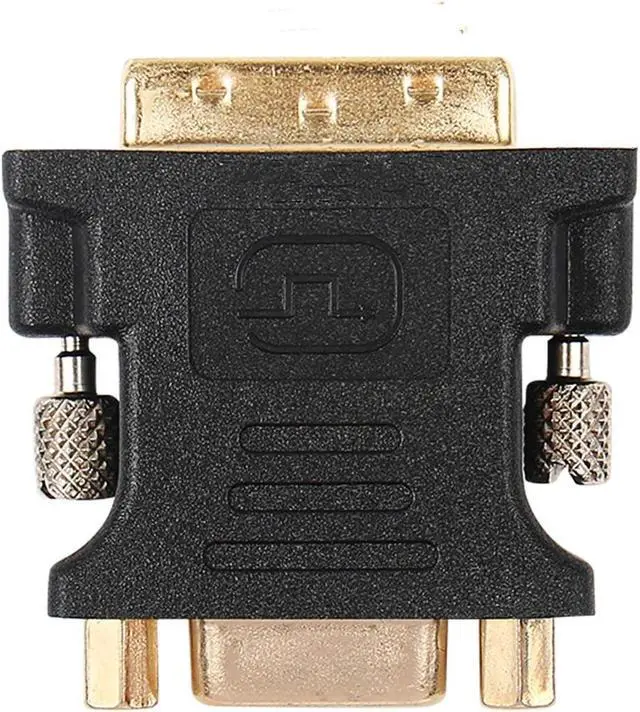Alt view image 4 of 4 - DVI-I to VGA Adapter, 2 Pack DVI 24+5 to VGA Male to Female Adapter with Gold Plated Cord