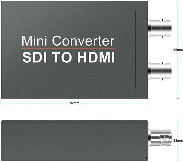 Alt view image 4 of 6 - SDI To HDMI Converter HD-SDI 3G-SDI SD-SDI to HDMI SDI Converter Video Adapter