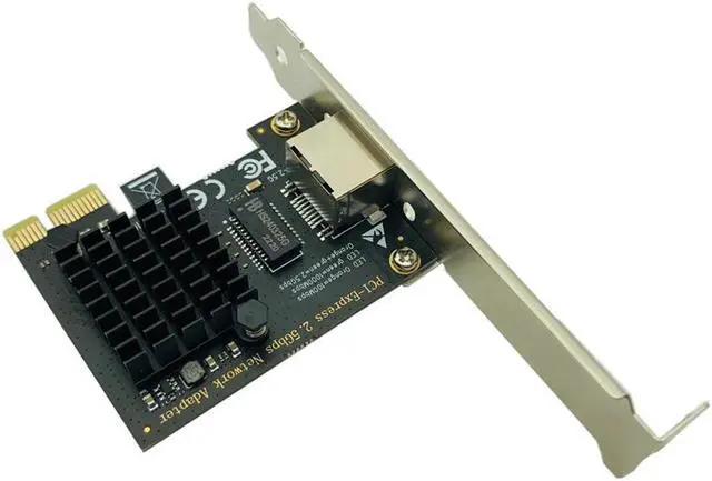 Alt view image 5 of 7 - PCI Express Network Card RTL8125GB Gigabit Ethernet PCIE Network card 2.5Gbps LAN Adapter 1Port RJ45 Network Card for Desktop PC