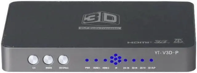 Alt view image 2 of 5 - BUCIER  HDMI Converter/2D to 3D/Video Converter Left and Right Up and Down Format to 3D Suitable Projection Blu-Ray Film