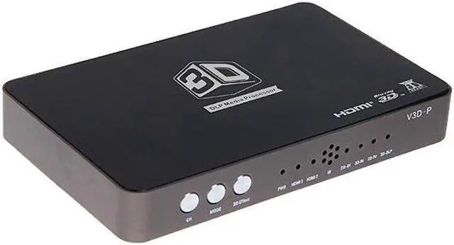 Alt view image 4 of 5 - BUCIER  HDMI Converter/2D to 3D/Video Converter Left and Right Up and Down Format to 3D Suitable Projection Blu-Ray Film EU Plug