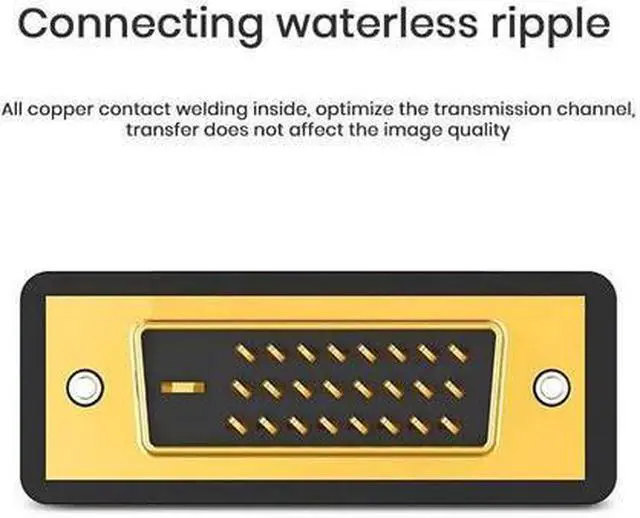 Alt view image 5 of 7 - BUCIER DVI to HDMI Adapter 2-Pack Bi-Directional DVI Male to HDMI Female Converter Support 1080P 3D for PS3 PS4 TV Box Blu-ray Projector HDTV(DVI to HDMI)