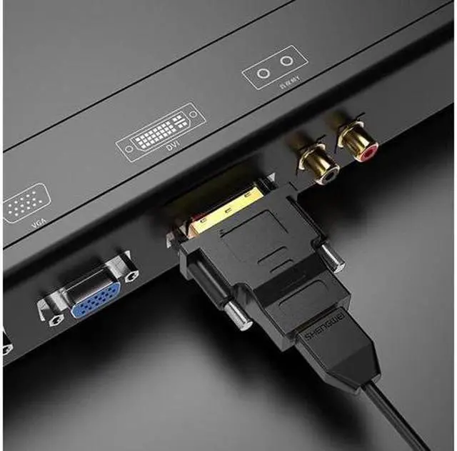 Alt view image 6 of 7 - BUCIER DVI to HDMI Adapter 2-Pack Bi-Directional DVI Male to HDMI Female Converter Support 1080P 3D for PS3 PS4 TV Box Blu-ray Projector HDTV(DVI to HDMI)