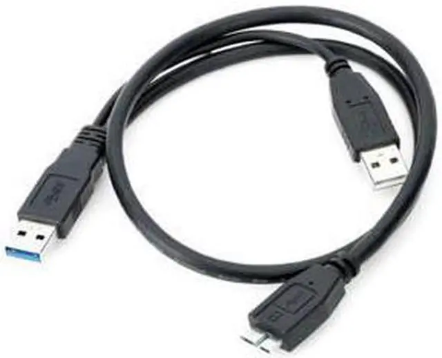 Main image of BUCIER USB3.0 A Male to Micro USB 3.0 Y cable with Extra Power for Mobile HDD 0.5M