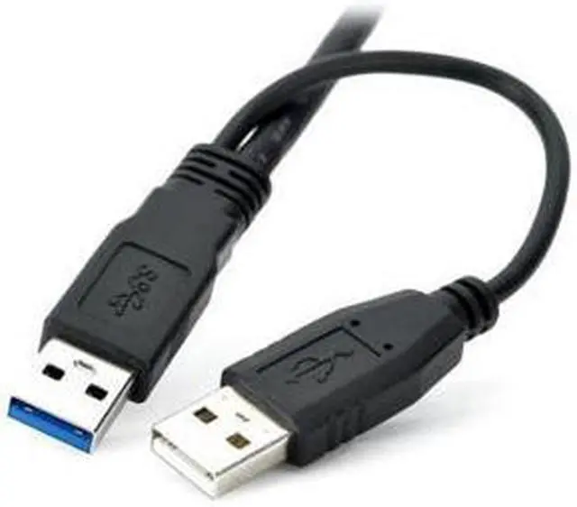 Alt view image 5 of 5 - BUCIER USB3.0 A Male to Micro USB 3.0 Y cable with Extra Power for Mobile HDD 0.5M