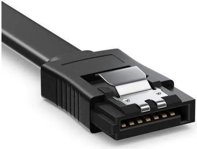 Alt view image 5 of 6 - BUCIER SATA Cable III 10 Pack 6Gbps Straight HDD SDD Data Cable with Locking Latch 16 Inch(40cm) for SATA HDD, SSD, CD Driver, CD Writer