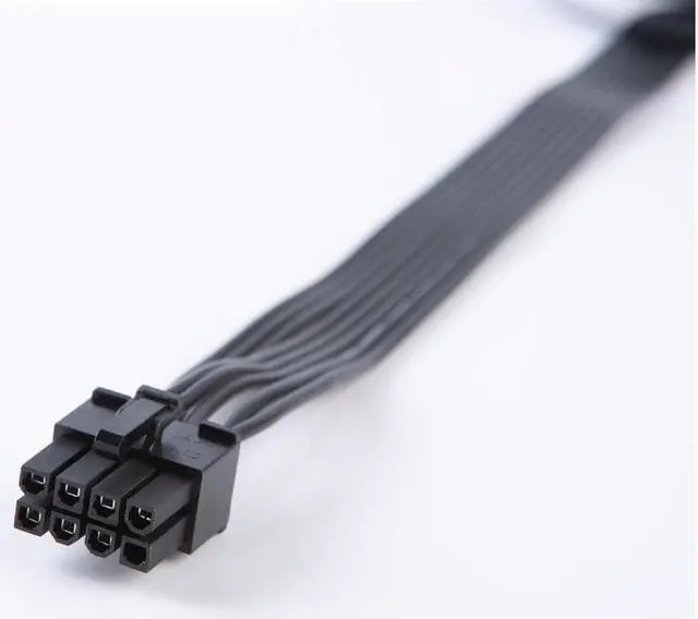 Alt view image 4 of 6 - BUCIER PCI express 8pin to Dual 6+2Pin Power supply Cable PCIe 8 Pin 1 to 2 Spliter For  CX850M CX750M CX600M CX500M CX430M PSU