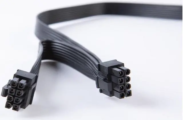 Alt view image 6 of 6 - BUCIER PCI express 8pin to Dual 6+2Pin Power supply Cable PCIe 8 Pin 1 to 2 Spliter For  CX850M CX750M CX600M CX500M CX430M PSU