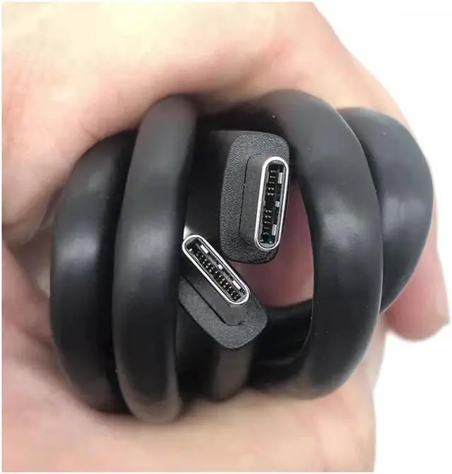 Alt view image 2 of 5 - BUCIER Gen1/Gen2 100W 5A CM-CM cable 6Ft genuine USB 3.2 Type-C male to male for HP  6 ft/1.8m